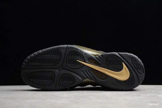 Foamposite Metallic Black Pro 624041-009  Air Gold 1121